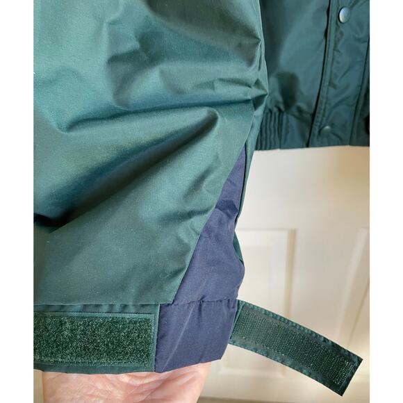 Vintage 90s Michigan State Spartans Green Windbreaker Jacket Men's XL Big Ten - Picture 7 of 15